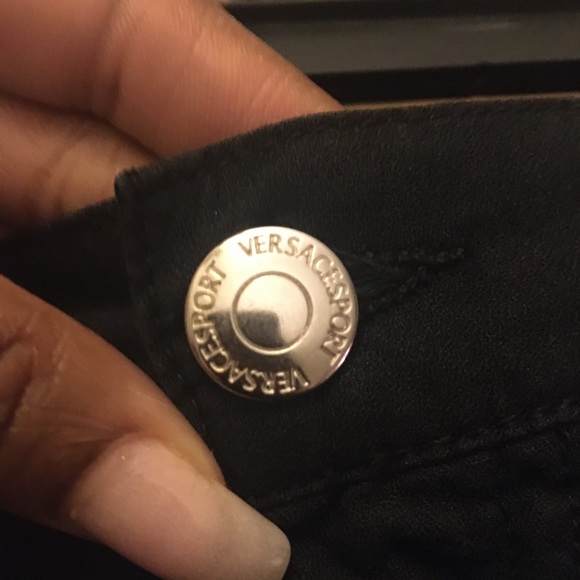 Versace Black Jeans for sale - Picture 3 of 6